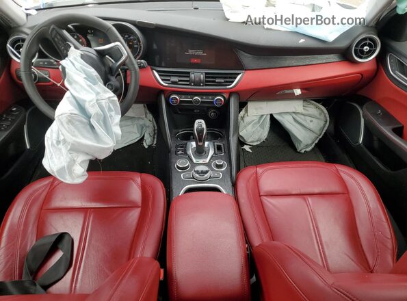 ZARFAMAN7M7645983 2021 ALFA ROMEO GIULIA Белый Вид панели приборов
