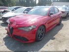 2021 Alfa Romeo Giulia Ti Sport Rwd Красный vin: ZARFAMBN9M7640105