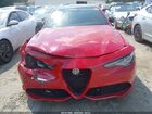 2021 Alfa Romeo Giulia Ti Sport Rwd Красный vin: ZARFAMBN9M7640105