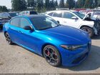 2024 Alfa Romeo Giulia Veloce Awd Blue vin: ZARFANBN5R7683823