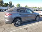 2018 Alfa Romeo Stelvio Ti Sport Gray vin: ZASFAKNN2J7C01955