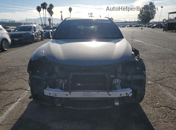 ZASFAKNN2J7C01955 2018 ALFA ROMEO STELVIO Gray Front view