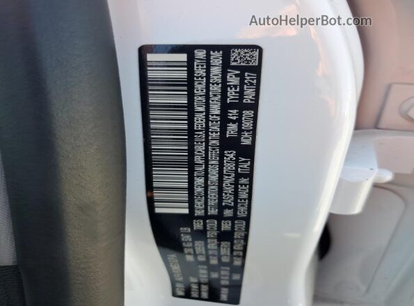 ZASFAKPNXJ7B87543 2018 ALFA ROMEO STELVIO Белый Вид подкапотного пространства