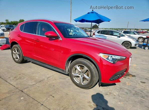 ZASPAJAN9M7C99004 2021 ALFA ROMEO STELVIO Красный Передняя правая четверть