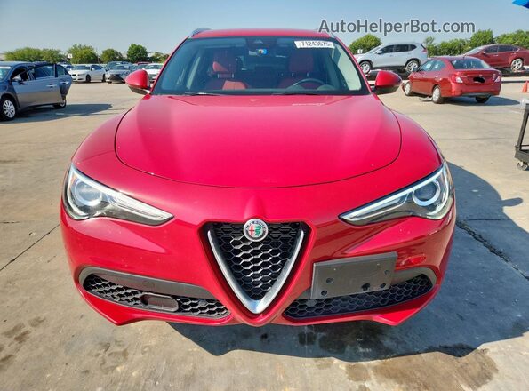 ZASPAJAN9M7C99004 2021 ALFA ROMEO STELVIO Красный Вид спереди