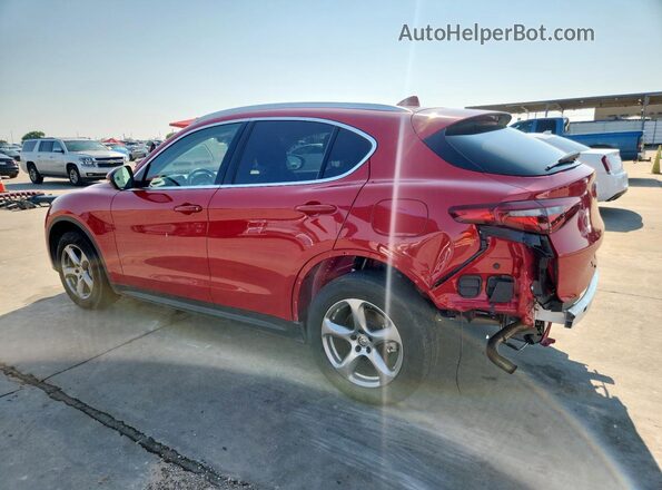 ZASPAJAN9M7C99004 2021 ALFA ROMEO STELVIO Красный Задняя левая четверть