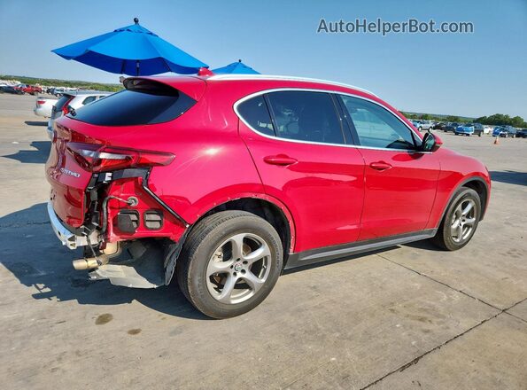 ZASPAJAN9M7C99004 2021 ALFA ROMEO STELVIO Красный Задняя правая четверть