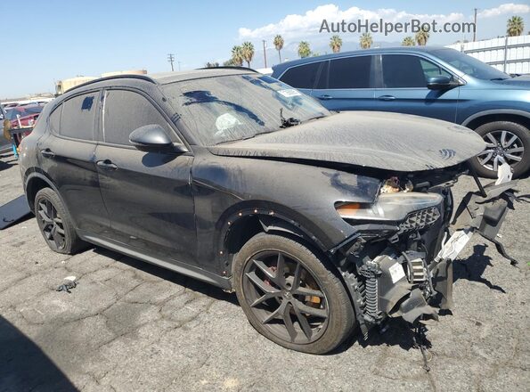 ZASPAJANXL7C76295 2020 ALFA ROMEO STELVIO Black Front right