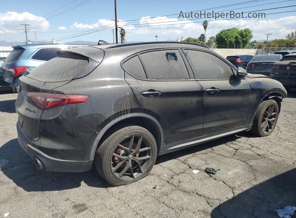 ZASPAJANXL7C76295 2020 ALFA ROMEO STELVIO Black Rear right