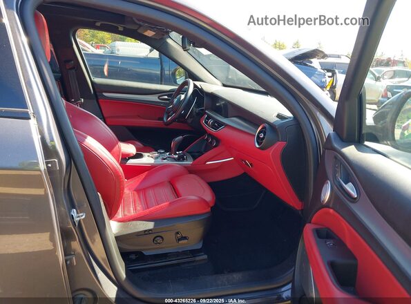 ZASPAKBN7L7C83600 2020 ALFA ROMEO STELVIO Серый Вид салона спереди
