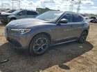 2020 Alfa Romeo Stelvio Ti Gray vin: ZASPAKBNXL7C84532