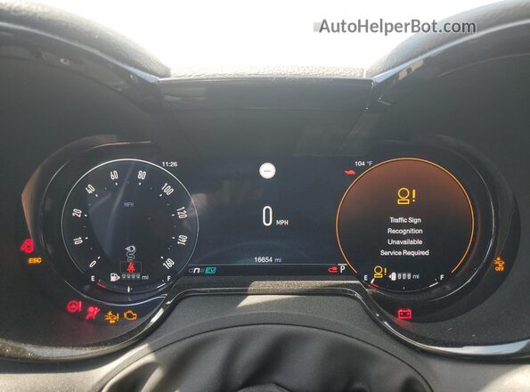 ZASPATCWXR3047940 2024 ALFA ROMEO OTHER Белый Вид щитка приборов