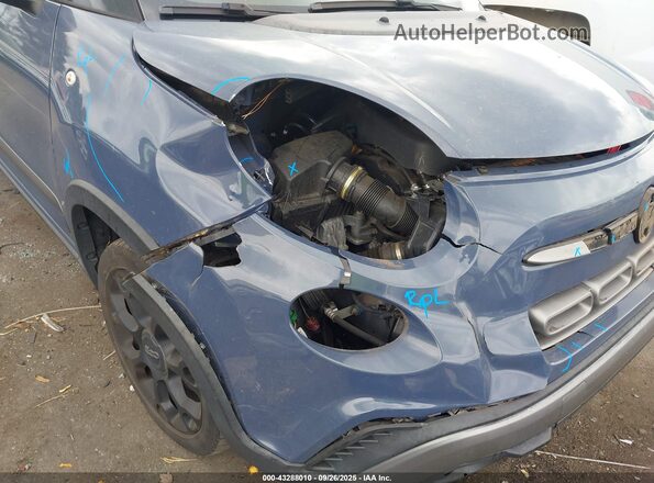 ZFBCFADH1JZ041447 2018 FIAT 500L Синий Вид спереди