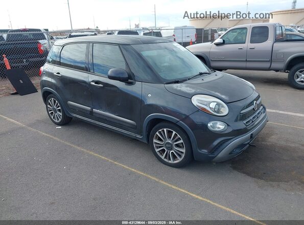 ZFBCFADH4JZ041118 2018 FIAT 500L Серый Передняя правая четверть