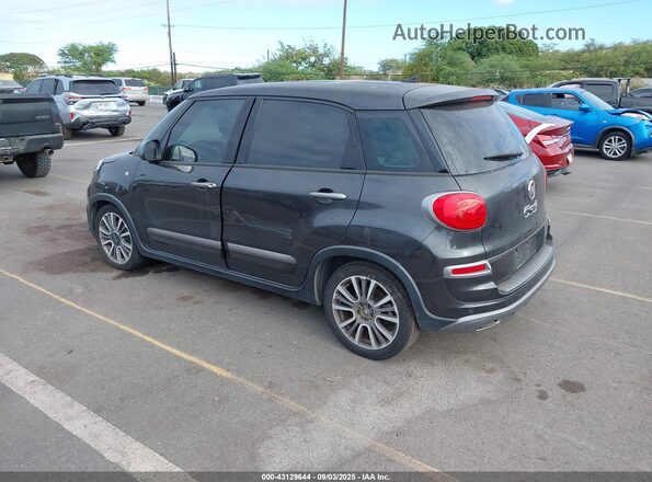 ZFBCFADH4JZ041118 2018 FIAT 500L Серый Задняя левая четверть