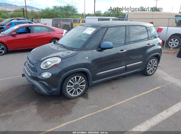 ZFBCFADH4JZ041118 2018 FIAT 500L Серый Передняя левая четверть