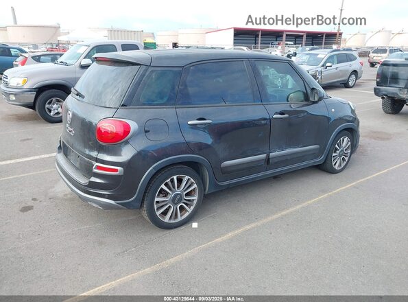 ZFBCFADH4JZ041118 2018 FIAT 500L Серый Задняя правая четверть