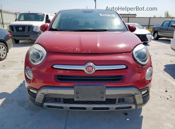 ZFBCFXCB6JP690673 2018 FIAT 500X Red Vista frontal