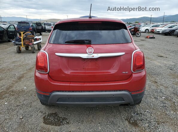 ZFBCFYET4GP415503 2016 FIAT 500X Red Widok z tyłu