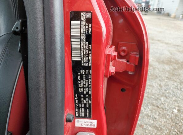 ZFBCFYET4GP415503 2016 FIAT 500X Red Widok komory silnika