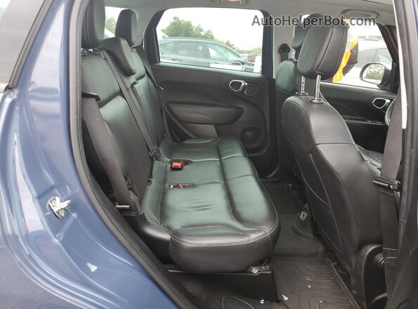ZFBNFACH2KZ042456 2019 FIAT 500L Синий Вид задней части салона