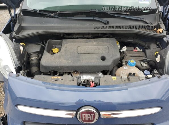 ZFBNFACH2KZ042456 2019 FIAT 500L Синий Вид подкапотного пространства