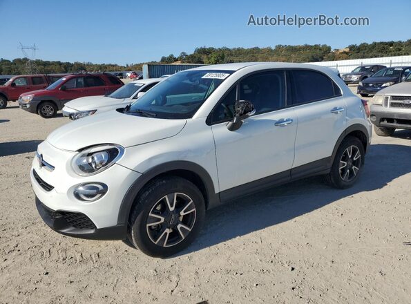 ZFBNFYA17KP774561 2019 FIAT 500X White წინა მარცხენა ხედი სამი მეოთხედიდან