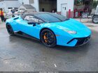 2019 Lamborghini Huracan Performante Синий vin: ZHWUS4ZF4KLA11640