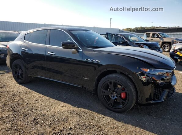 ZN661XUS9LX341452 2020 MASERATI LEVANTE Черный Передняя правая четверть