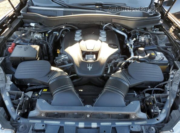 ZN661XUS9LX341452 2020 MASERATI LEVANTE Черный Вид подкапотного пространства