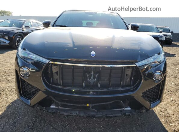 ZN661XUS9LX341452 2020 MASERATI LEVANTE Черный Вид спереди
