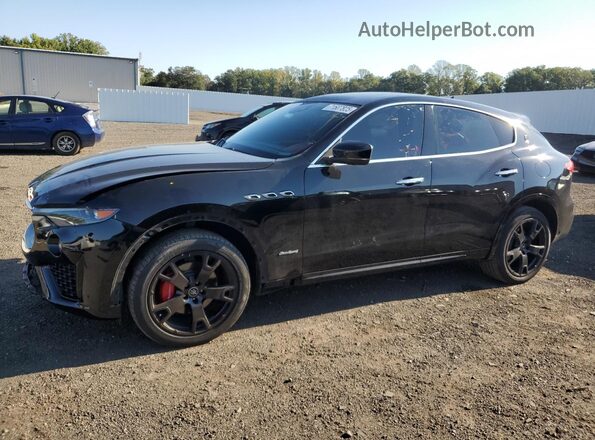 ZN661XUS9LX341452 2020 MASERATI LEVANTE Черный Передняя левая четверть