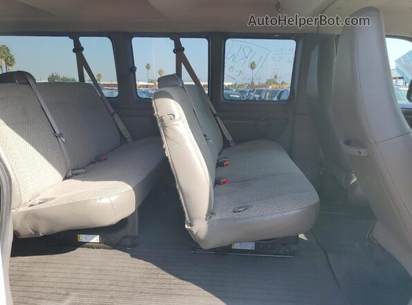 1GAZGNFP3P1234182 2023 CHEVROLET EXPRESS Белый Вид подкапотного пространства