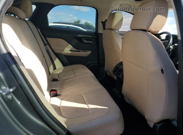 SADCJ2GX2JA235136 2018 JAGUAR F-PACE White Vista del compartimento del motor