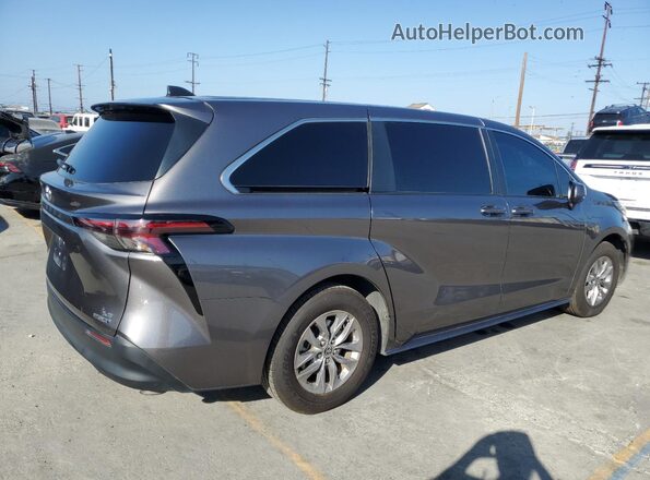 5TDKRKEC6PS168715 2023 TOYOTA LE Серый Передняя правая четверть
