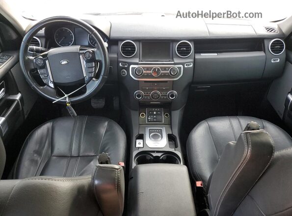 SALAG2V60GA837949 2016 LAND ROVER LR4 Белый Вид щитка приборов