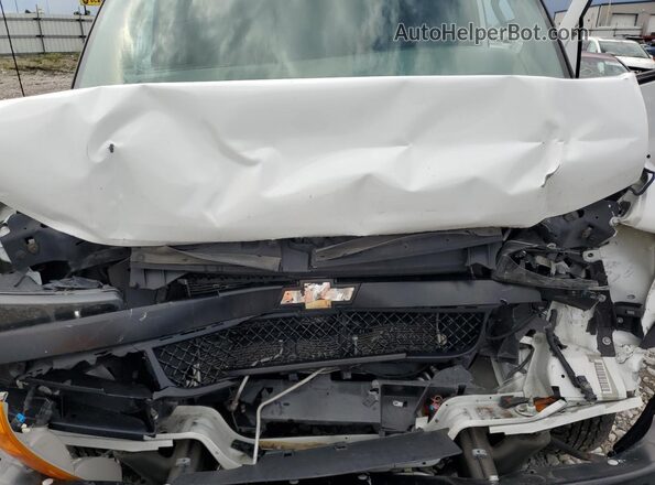 1GCZGGFG9L1177144 2020 CHEVROLET EXPRESS Белый Вид подкапотного пространства