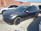 2022 Tesla Model 3 Gray vin: 5YJ3E1EA3NF185238