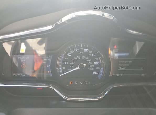 2LMHJ5NK5JBL02651 2018 LINCOLN MKT Черный Вид задних сидений