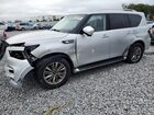 2018 Infiniti Qx80 Base Silver vin: JN8AZ2NE9J9190781