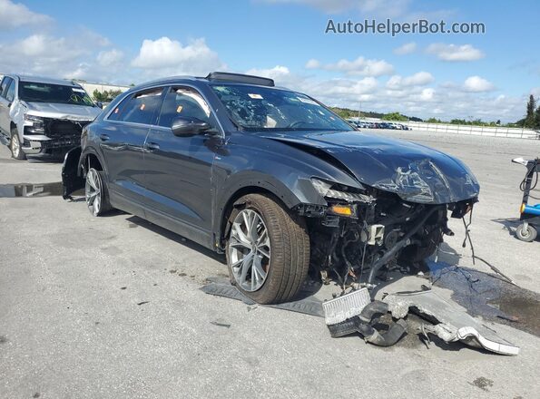 WA1EVAF18MD020681 2021 AUDI Q8 Gray Front view