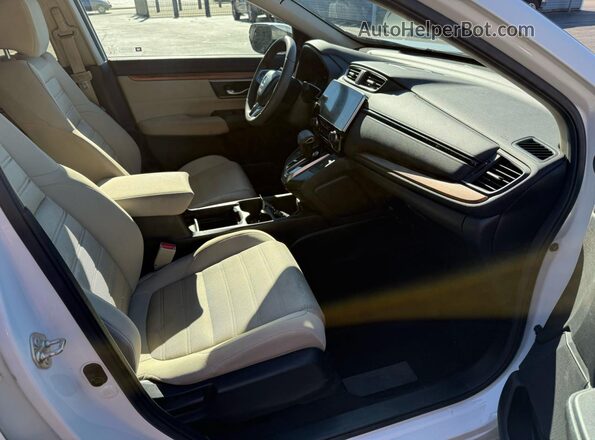 2HKRW2H54HH630667 2017 HONDA CRV Белый Вид сзади