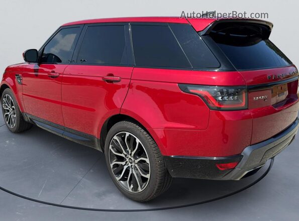 SALWR2SU8MA764845 2021 LAND ROVER RANGE Red წინა მარჯვენა