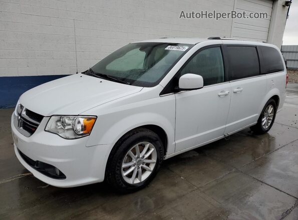 2C4RDGCG2JR300661 2018 DODGE CARAVAN Белый Задняя левая четверть