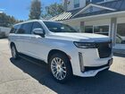 2021 Cadillac Escalade Esv Premium Luxury White vin: 1GYS4KKL8MR397291
