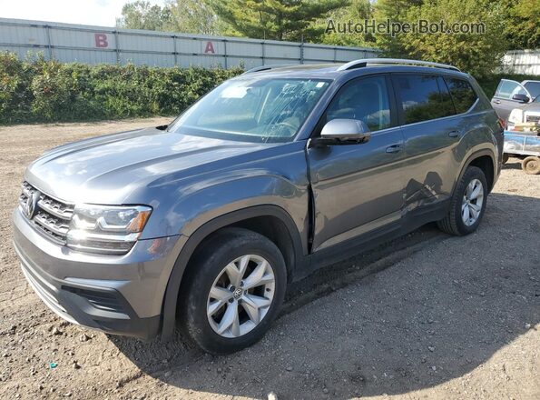 1V2HR2CA5JC502560 2018 VOLKSWAGEN ATLAS Gray უკანა მარცხენა