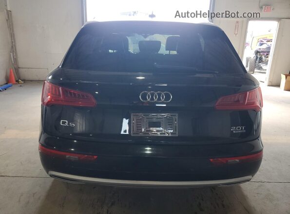 WA1BNAFY6J2206615 2018 AUDI Q5 Черный Вид салона спереди