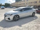 2019 Nissan Maxima S Silver vin: 1N4AA6AV2KC373160