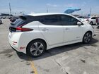 2018 Nissan Leaf S White vin: 1N4AZ1CP7JC308622
