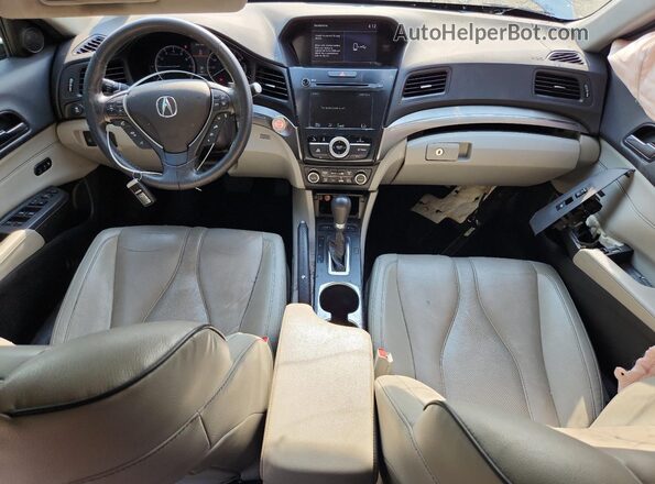 19UDE2F78LA005353 2020 ACURA ILX Silver Առջևի վահանակի տեսք